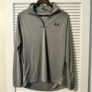 Under Armour Charcoal Quarter-Zip Top